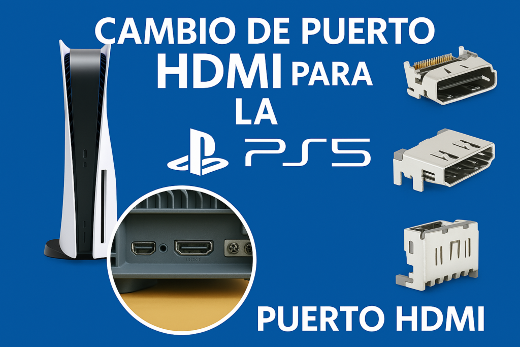 Cambio puerto hdmi playstation 5 Bogotá