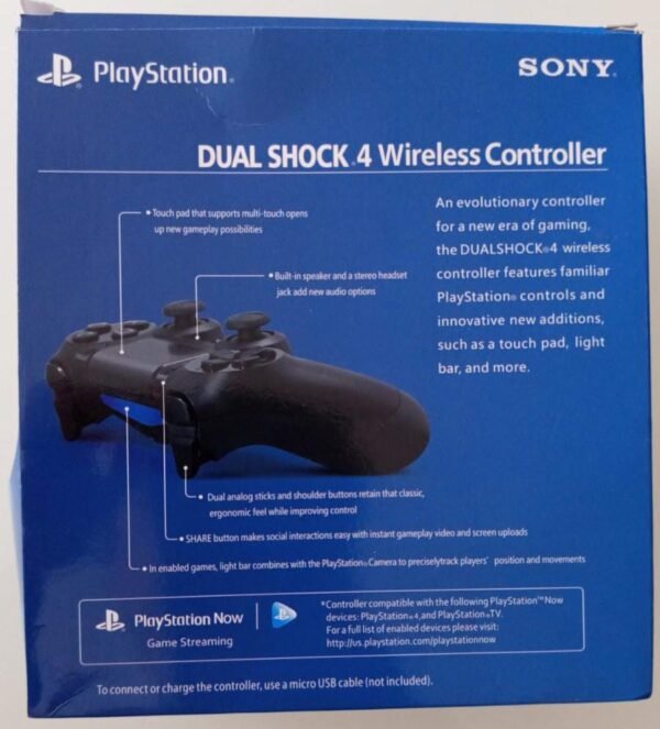 Control PlayStation 4 Genrico parte trasera Control PlayStation 4 Generico AAA